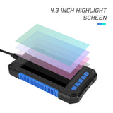 Inspection Borescope 5.5mm 1M Dual Lens Borescope Pipe Inspection Pipe Camera DVR car industrial endoscope inspection camera