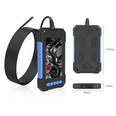 Inspection Borescope 5.5mm 1M Dual Lens Borescope Pipe Inspection Pipe Camera DVR car industrial endoscope inspection camera