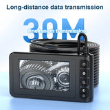 Industrial Endoscope Camera 4.3" IPS Screen HD1080P Single Dual Lens Pipe Car Inspection Borescope IP68 Waterproof LEDs 2600mAh