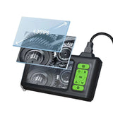 T31 dual three lens 7.9mm 5.5mm 4.3 inch Handheld borescope Industrial endoscope camera