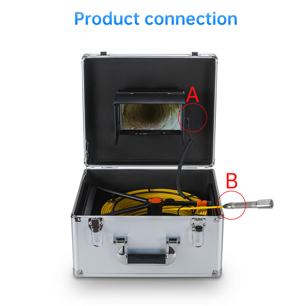 WP75  endocope Borescope  industrial endoscope Pipeline endoscope 3