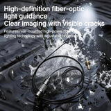 2mm，1.6mm，0.95mm industrial endoscope camera with light and fiber waterproof Endoscope for detecting burrs in industrial cavities