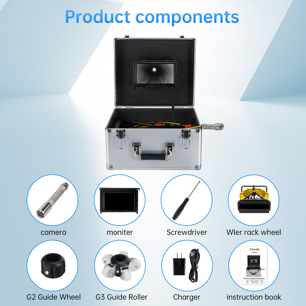 WP75  endocope Borescope  industrial endoscope Pipeline endoscope 4