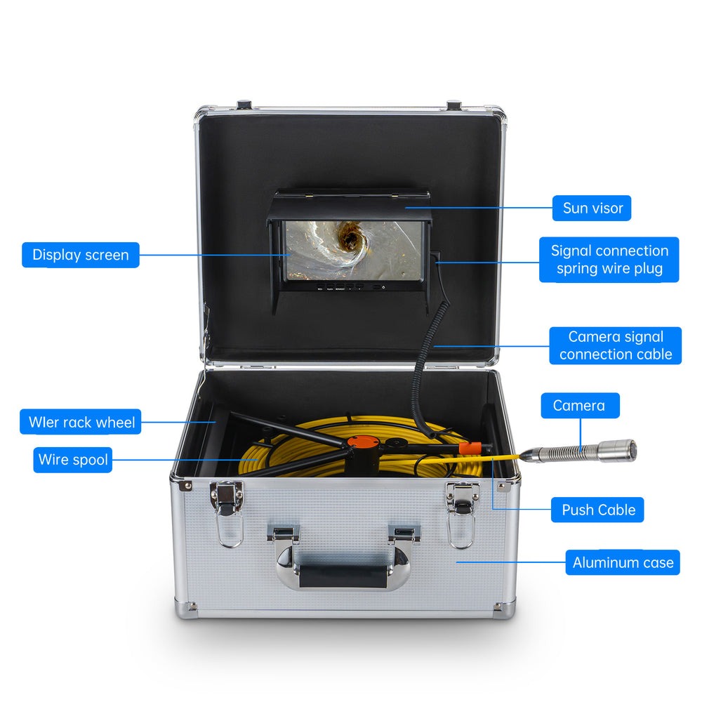WP75  endocope Borescope  industrial endoscope Pipeline endoscope 8