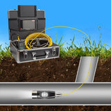 7 Inch Hd Endoscopic Camera Portable Led Light Source for Endoscope Double Lens Endoscope Camera Sewer Crawler Camera