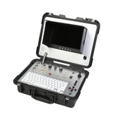 50mm Pan Tilt Pipe Inspection Camera for Underwater Wells 8 Inch AHD Monitor with Screen 20m to 60m with Sewer Camera Parts