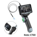 2.8mm Diameter 1.2m 180 Degree Industrial Articualated Borescope Industrial Endoscopy Mini Camera for Engine Inspect Repail Tool