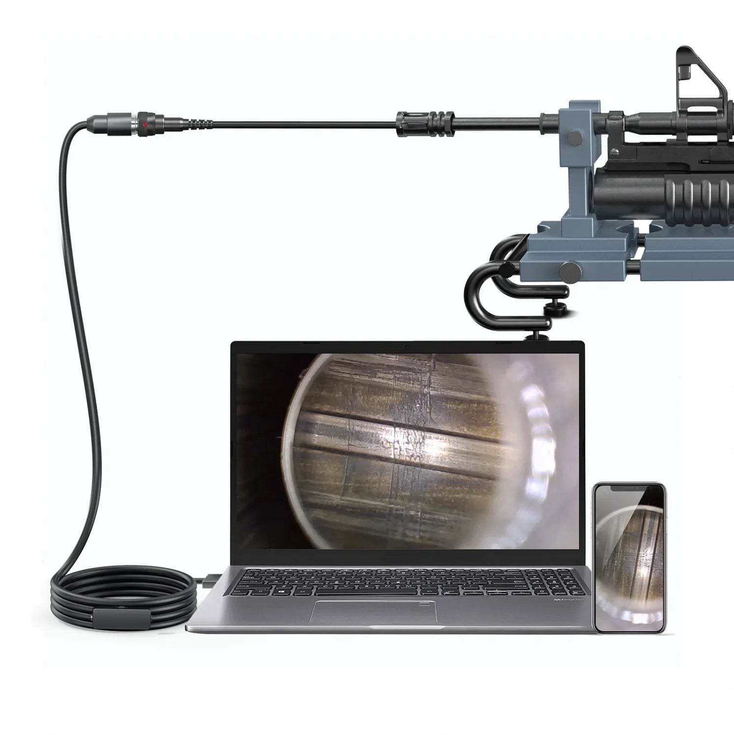 Inspection Borescope Camera HD Quality Video Endoscope Flexible Usb Borescope Ntg100