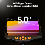 High Definition Dual Lens Industrial Endoscope 5.5mm Automotive Repair Industrial Pipeline Maintenance 4.5 Inch Megapixel Nts300