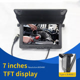 5M Carbon Fiber Pole 23MM Diameter Snake Tube Camera  4.3 Inch Touch Monitor Intercom Infrared Life Detector Video Life Detector