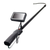 23MM Diameter Snake Tube 3.5m Long Telescopic Pole 1080P with 4.3 Inch DVR Digital Camera  Articulating Borescope Life Detector
