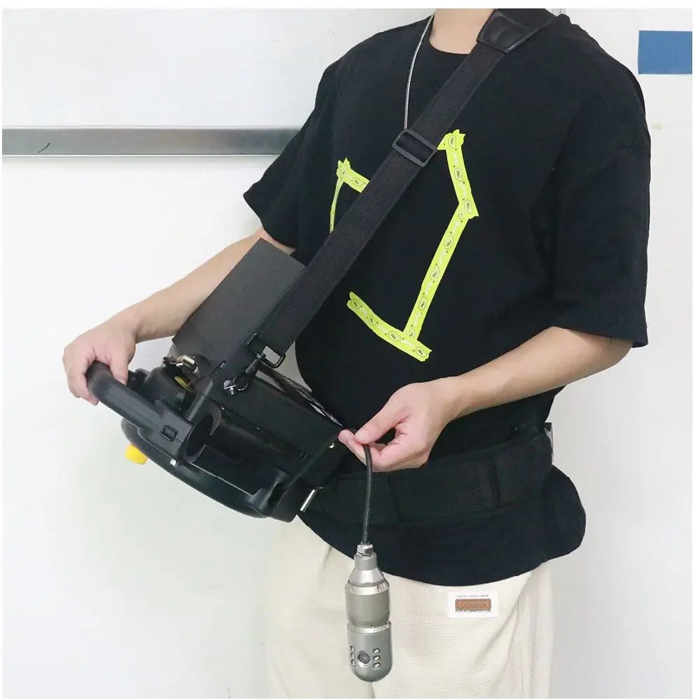 60m to 150m 1080p Sewerage Pipe Inspection Camera 50mm Pan-Tilt Rotating Waterproof Endoscope Cameras 10 Inch AHD Screen